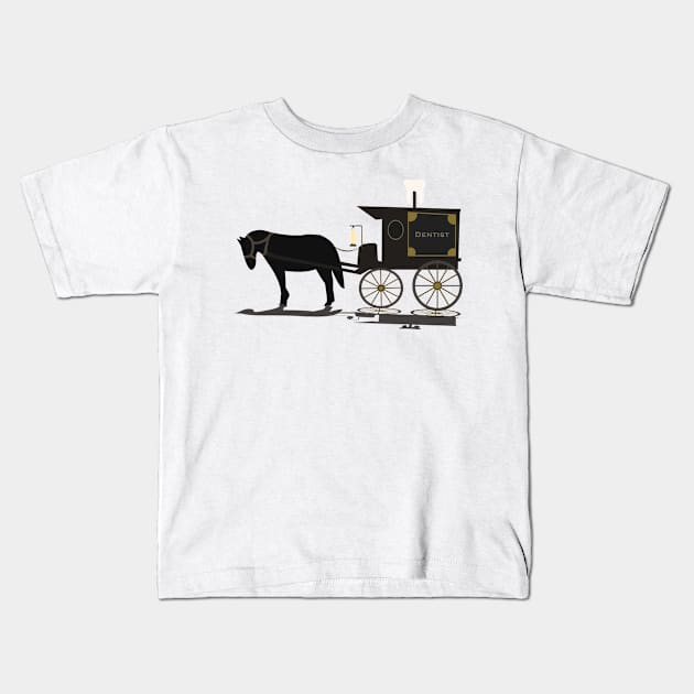 Tooth Wagon - Django Kids T-Shirt by Pasan-hpmm